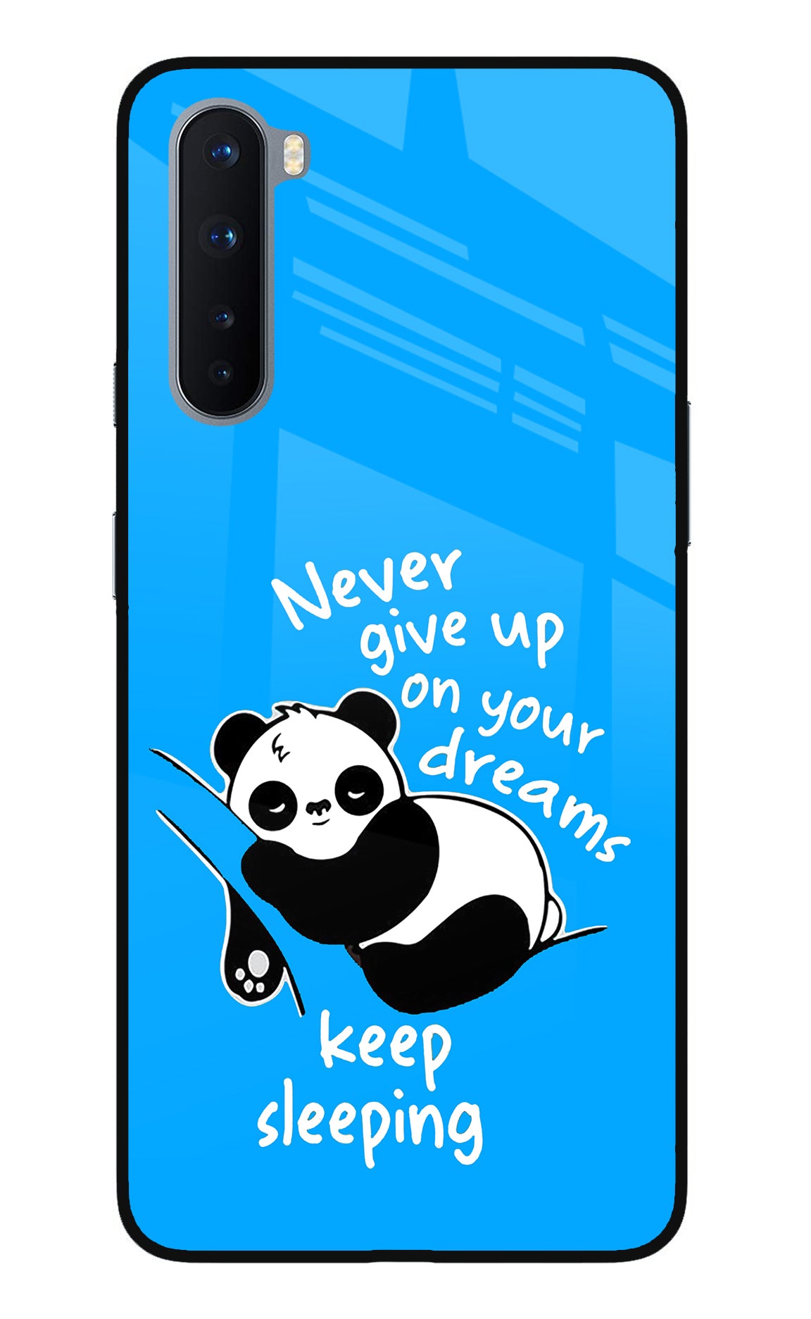 Keep Sleeping Oneplus Nord Back Cover