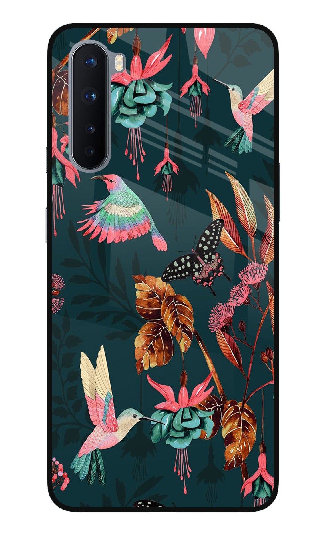 Birds Oneplus Nord Glass Case