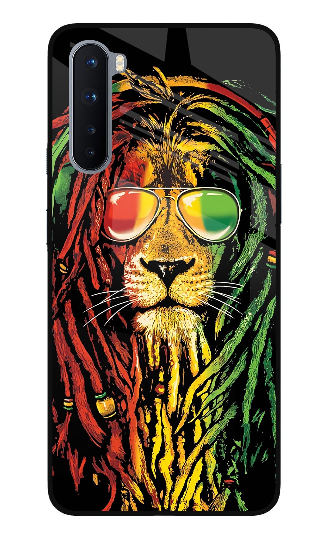 Rasta Lion Oneplus Nord Back Cover