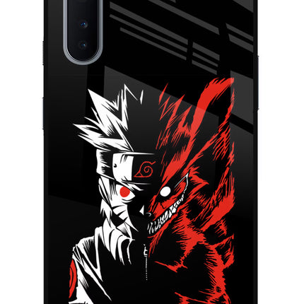 Naruto Two Face Oneplus Nord Glass Case