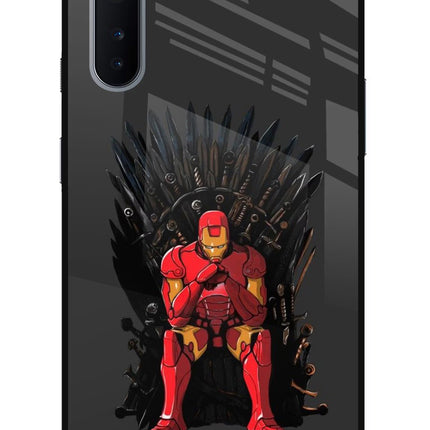 Ironman Throne Oneplus Nord Glass Case