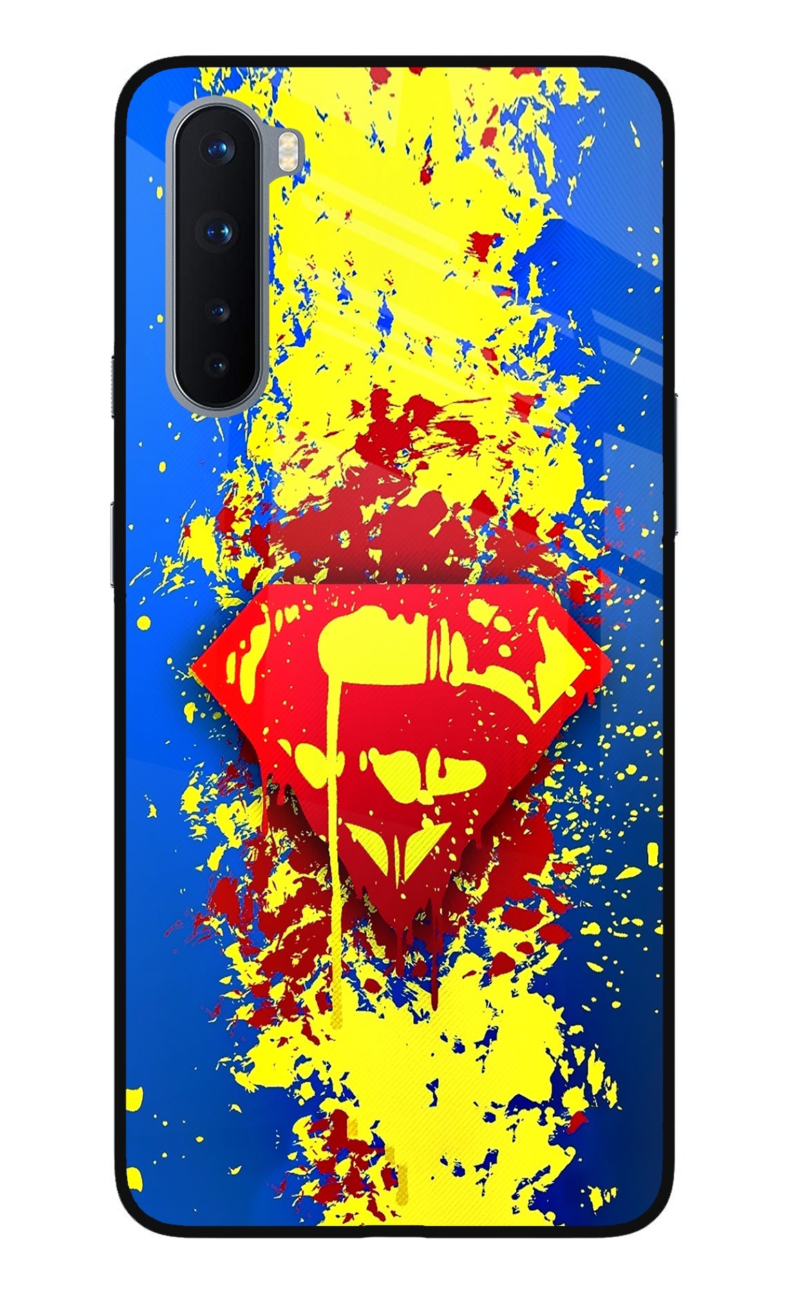 Superman logo Oneplus Nord Glass Case