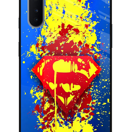 Superman logo Oneplus Nord Glass Case