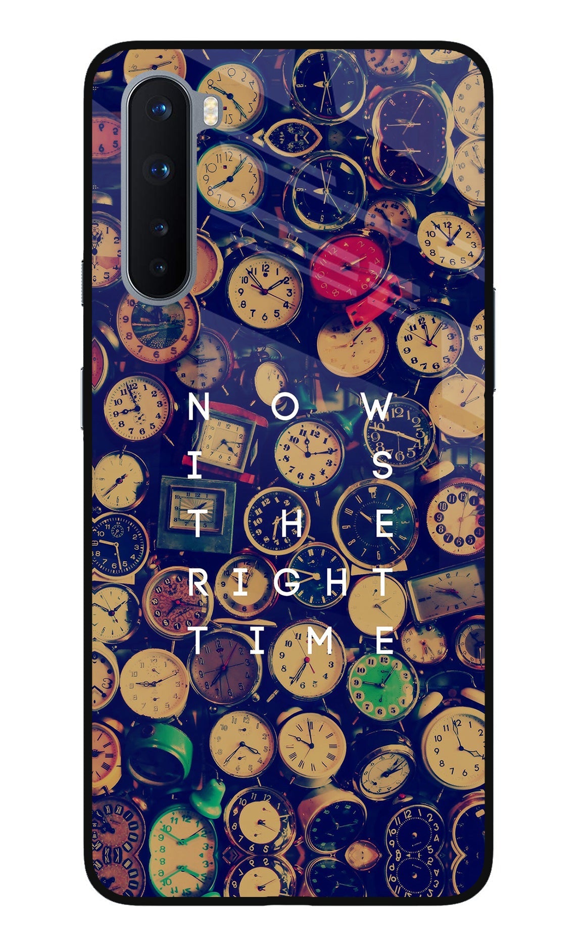 Now is the Right Time Quote Oneplus Nord Back Cover