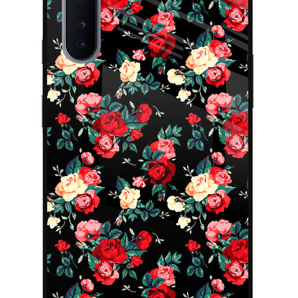 Rose Pattern Oneplus Nord Glass Case