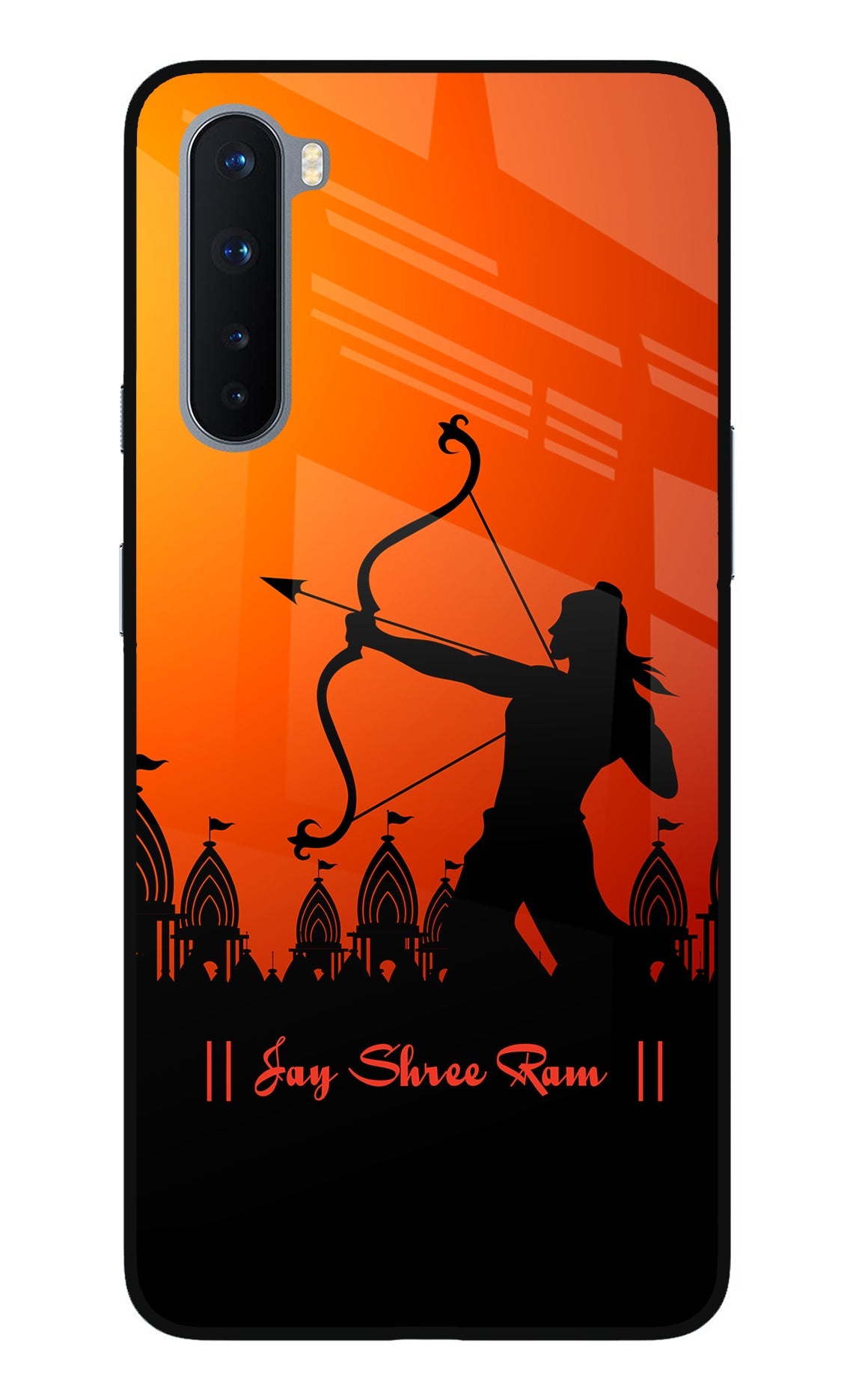 Lord Ram - 4 Oneplus Nord Glass Case