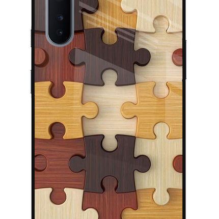 Wooden Puzzle Oneplus Nord Glass Case