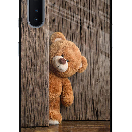 Teddy Wooden Oneplus Nord Glass Case