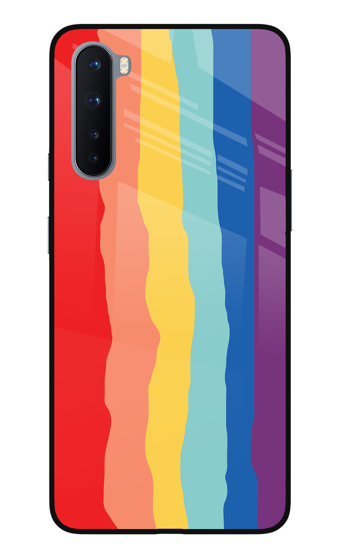 Rainbow Oneplus Nord Back Cover