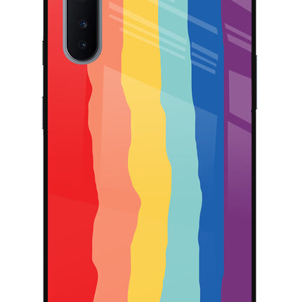 Rainbow Oneplus Nord Glass Case