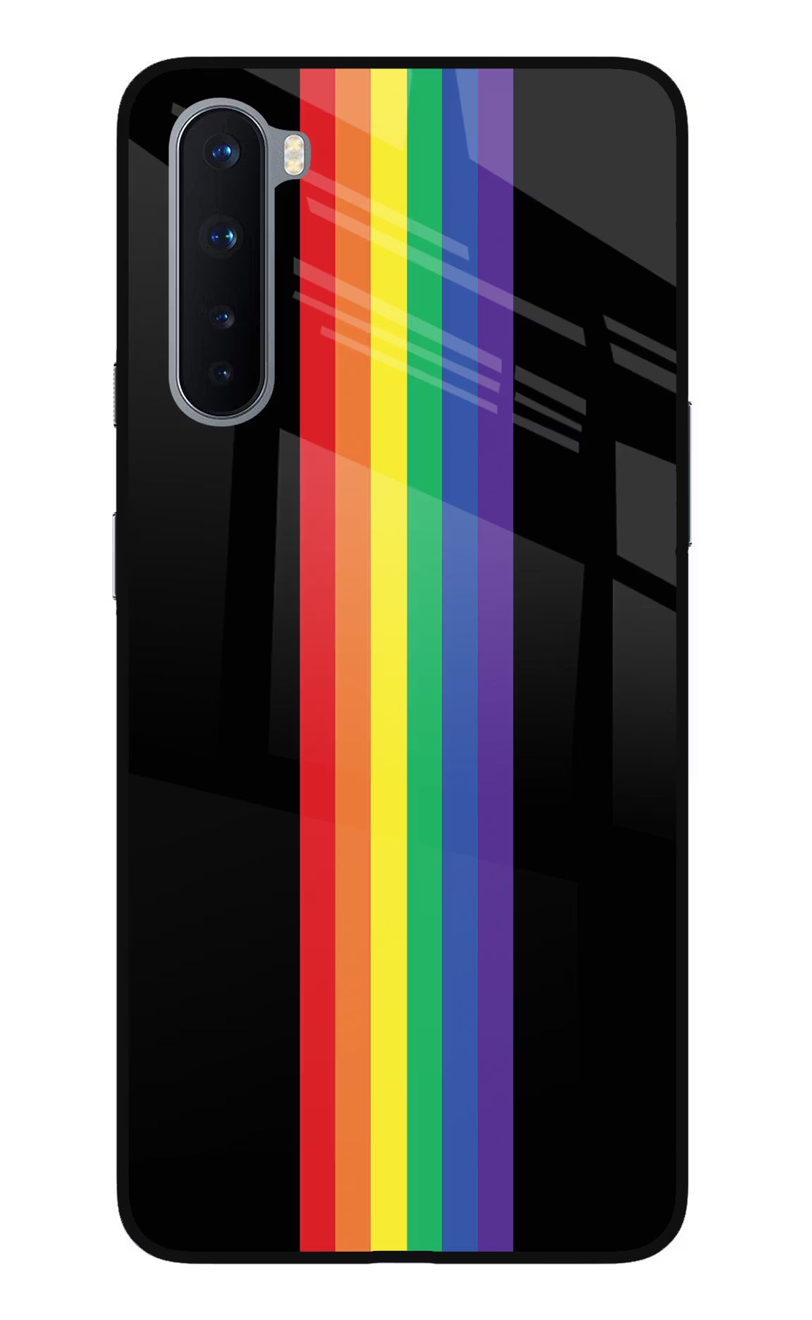 Pride Oneplus Nord Glass Case Back Cover by Casekaro
