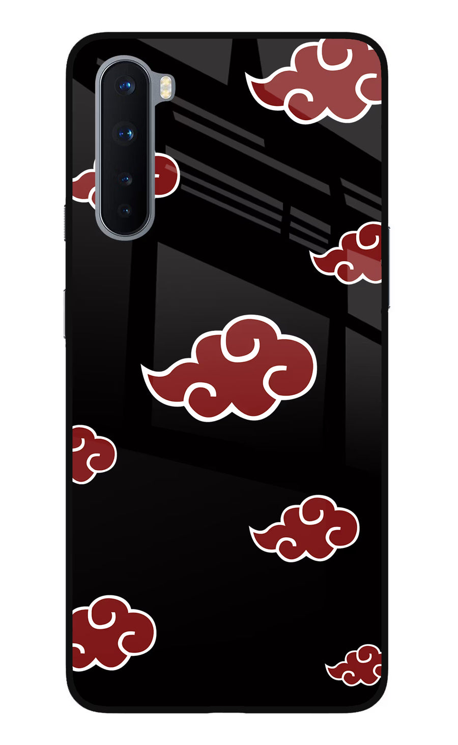Akatsuki Oneplus Nord Back Cover, Glass case