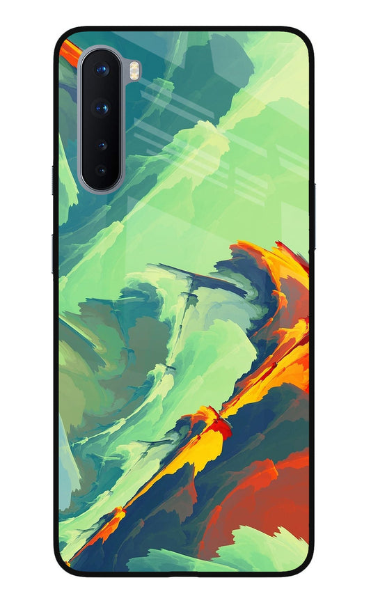 Paint Art Oneplus Nord Glass Case