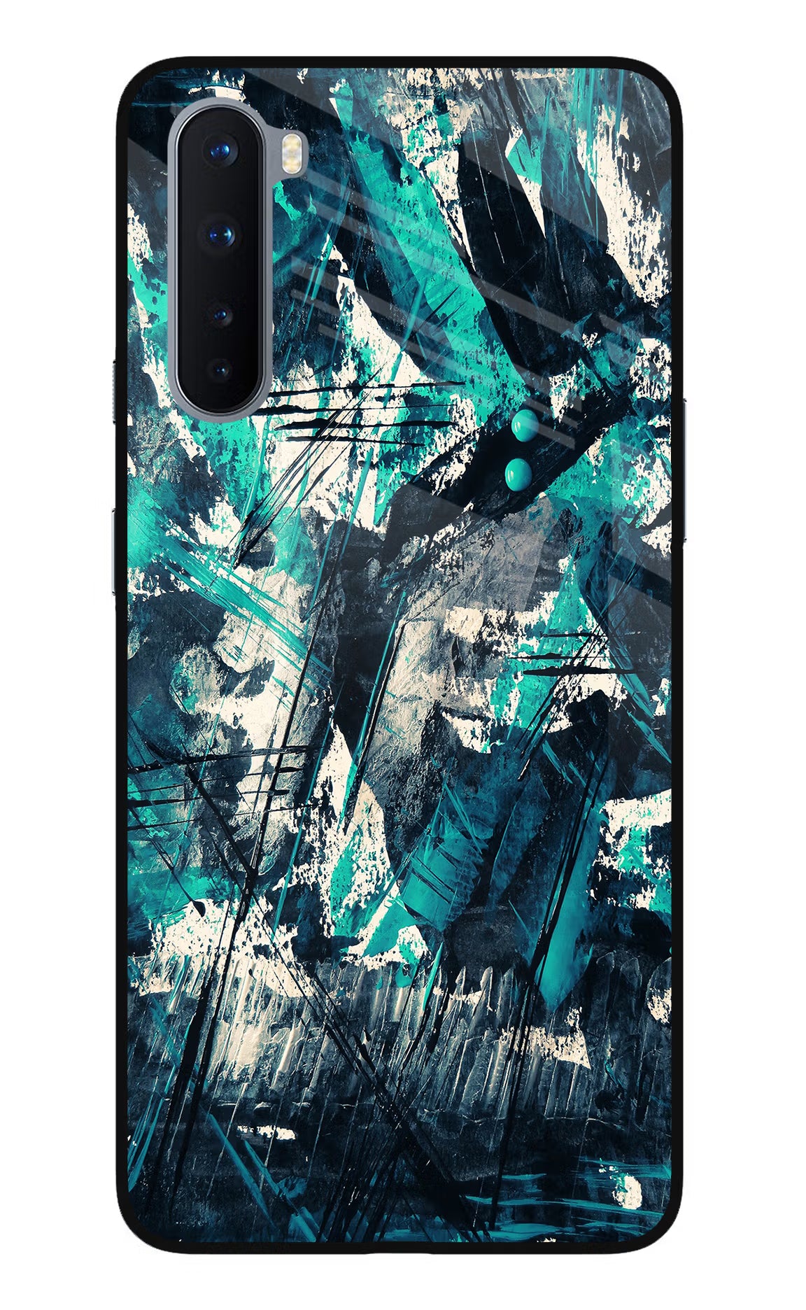 Artwork Oneplus Nord Glass Case Back Cover by Casekaro
