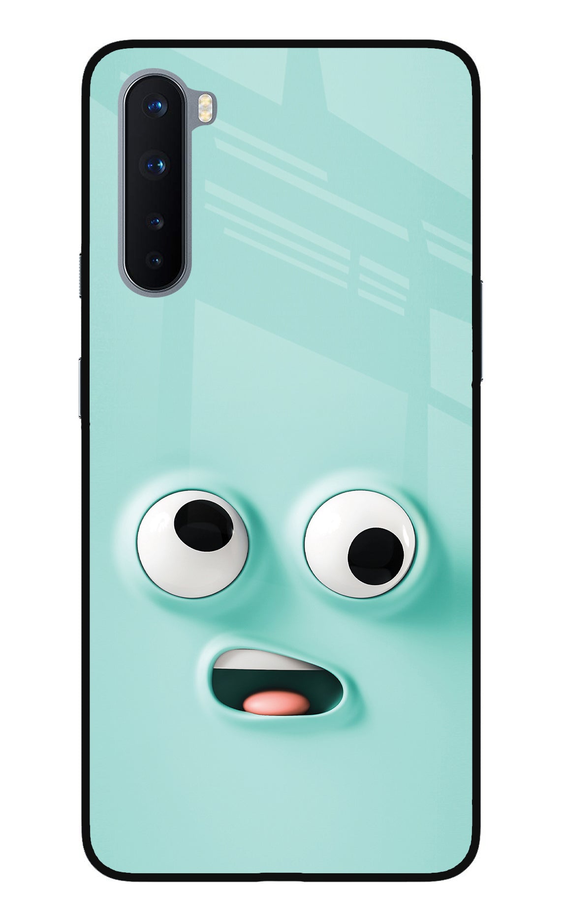 Funny Cartoon Oneplus Nord Glass Case
