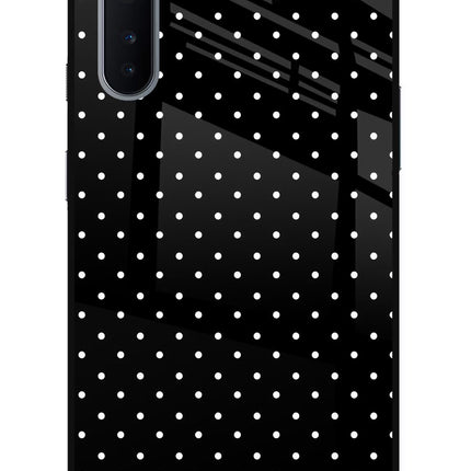 White Dots Oneplus Nord Glass Case