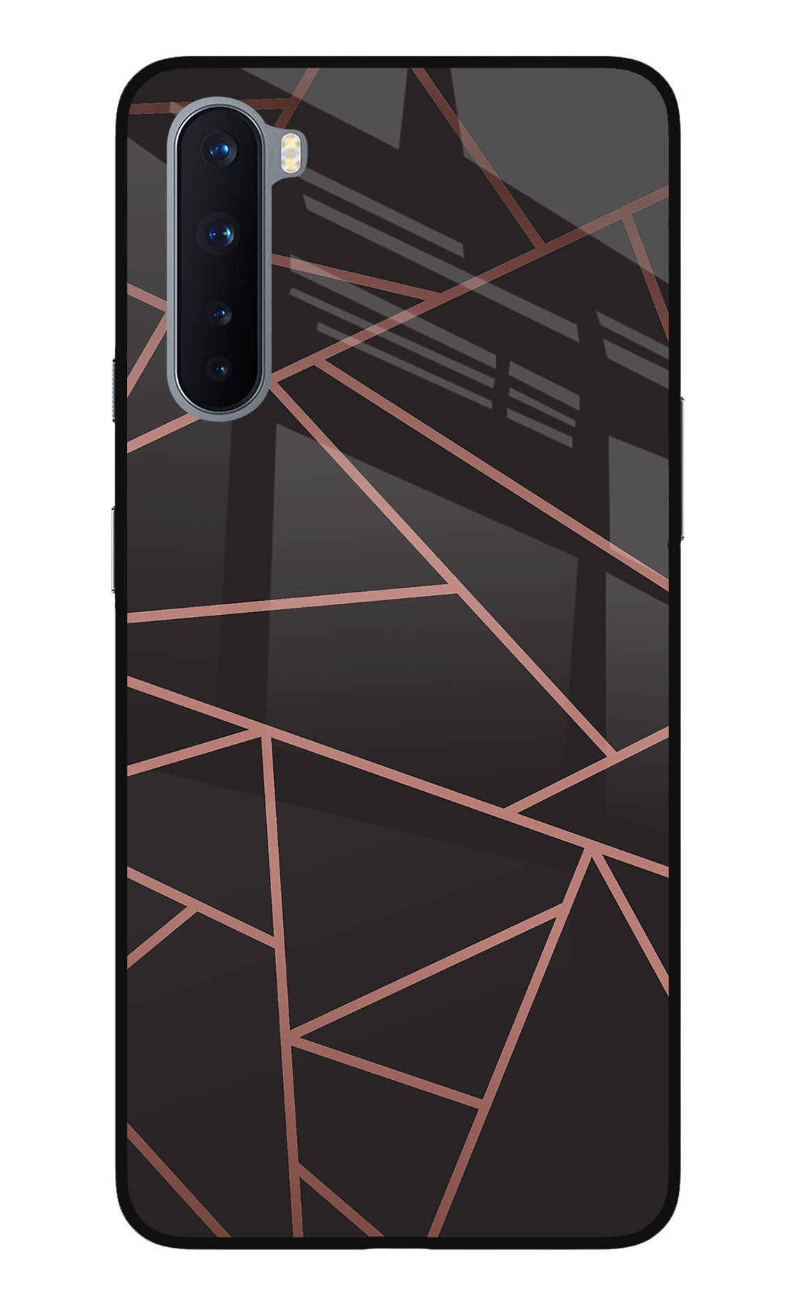 Geometric Pattern Oneplus Nord Glass Case