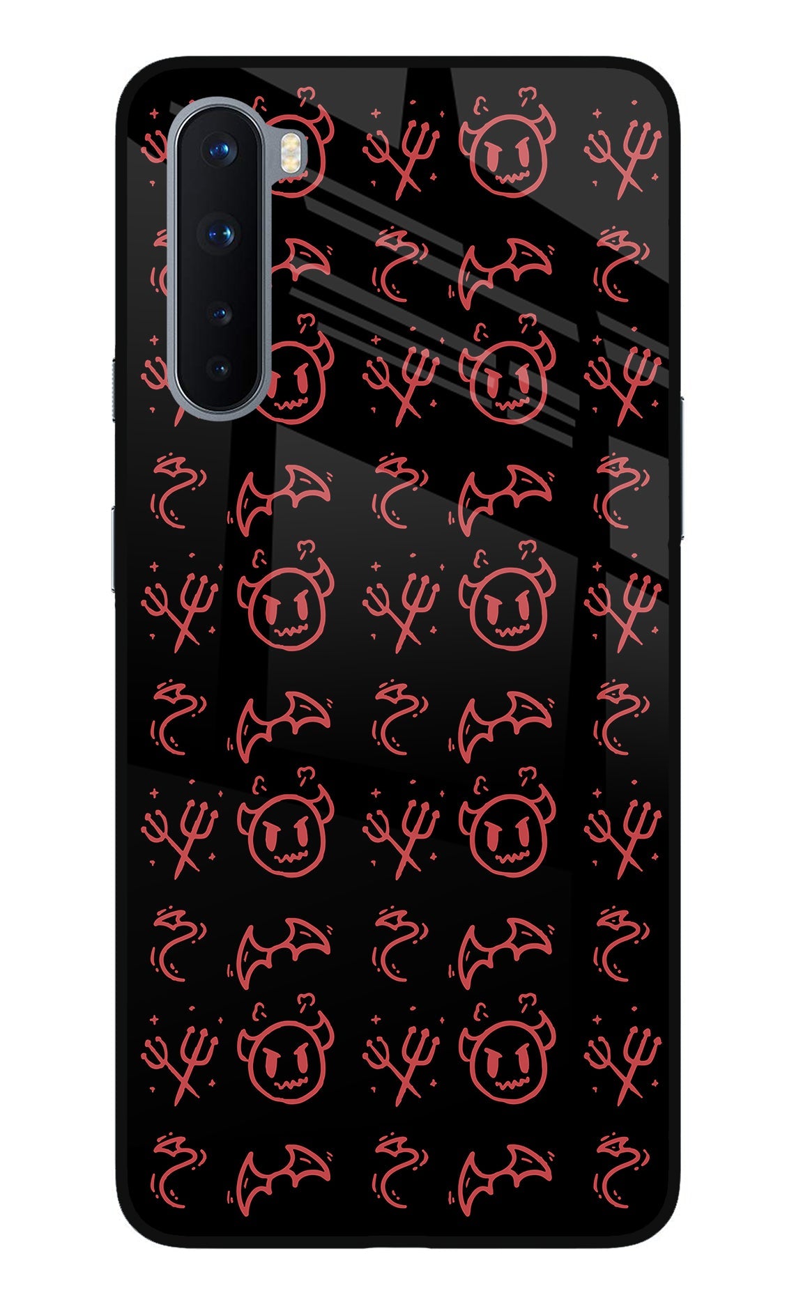 Devil Oneplus Nord Glass Case