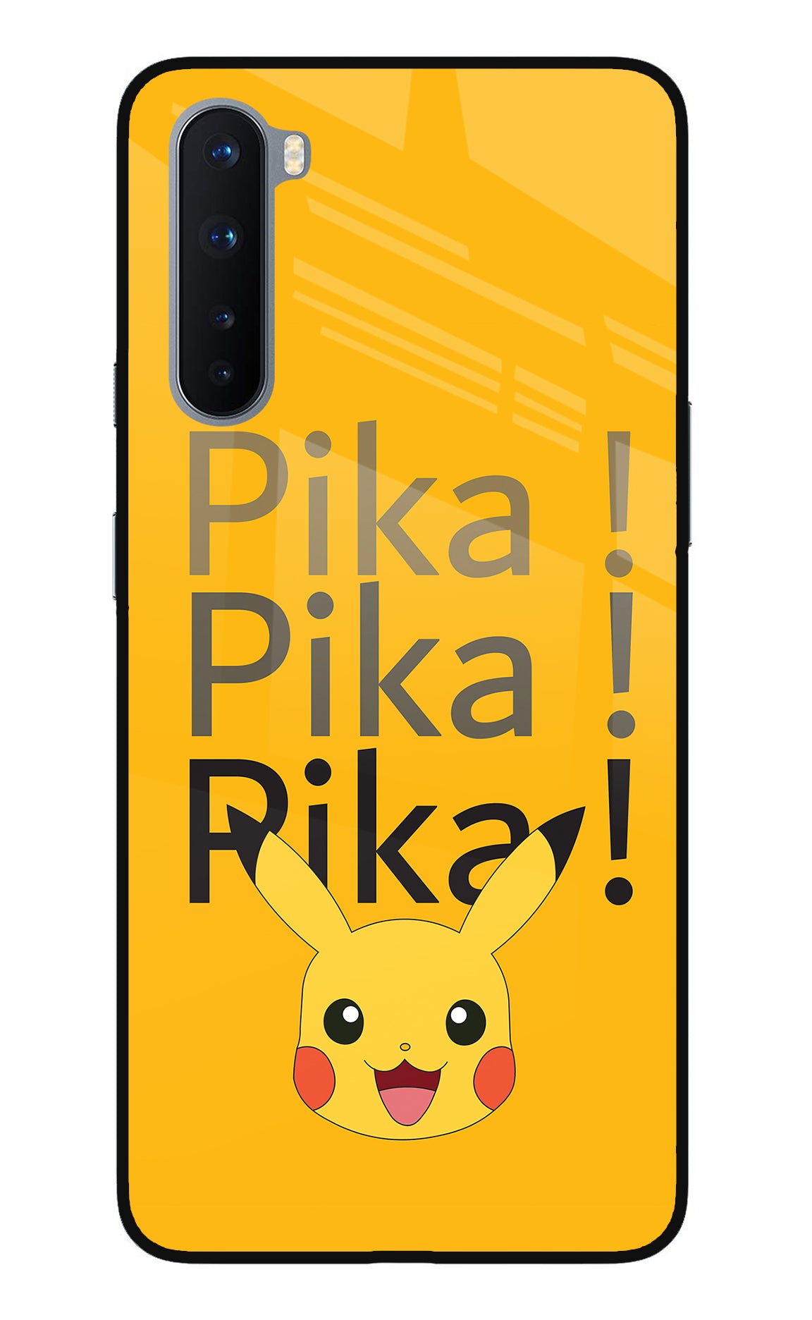 Pika Pika Oneplus Nord Glass Case