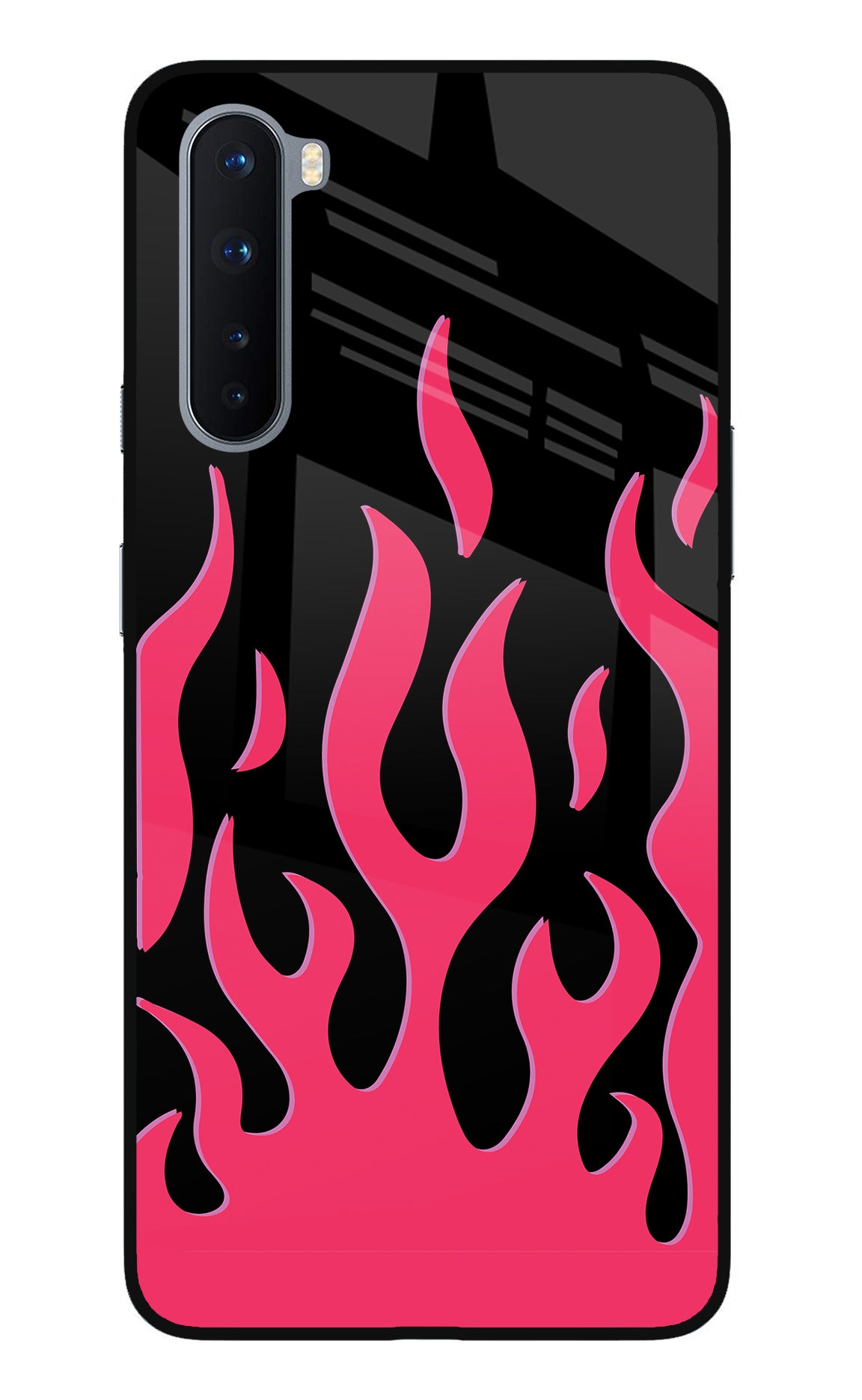 Fire Flames Oneplus Nord Back Cover