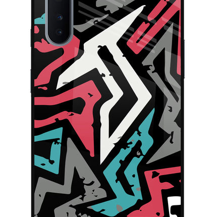 Geometric Graffiti Oneplus Nord Glass Case
