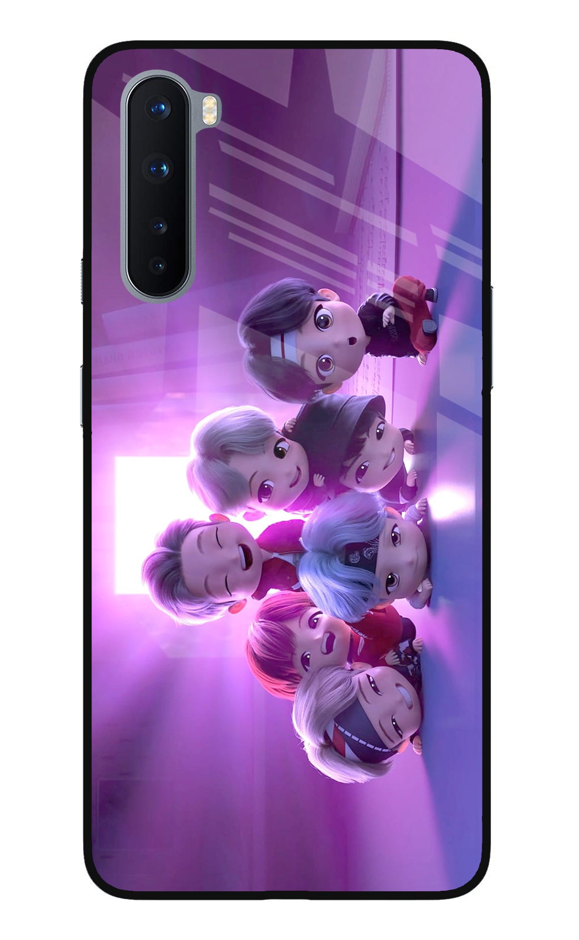 BTS Chibi Oneplus Nord Back Cover