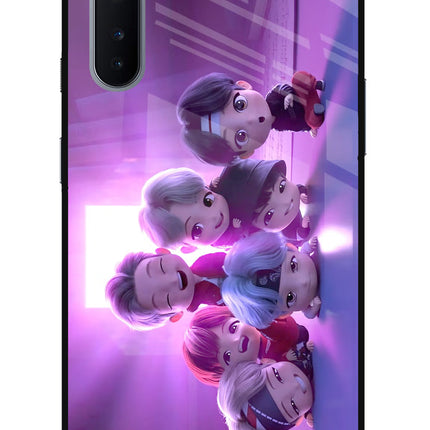 BTS Chibi Oneplus Nord Glass Case