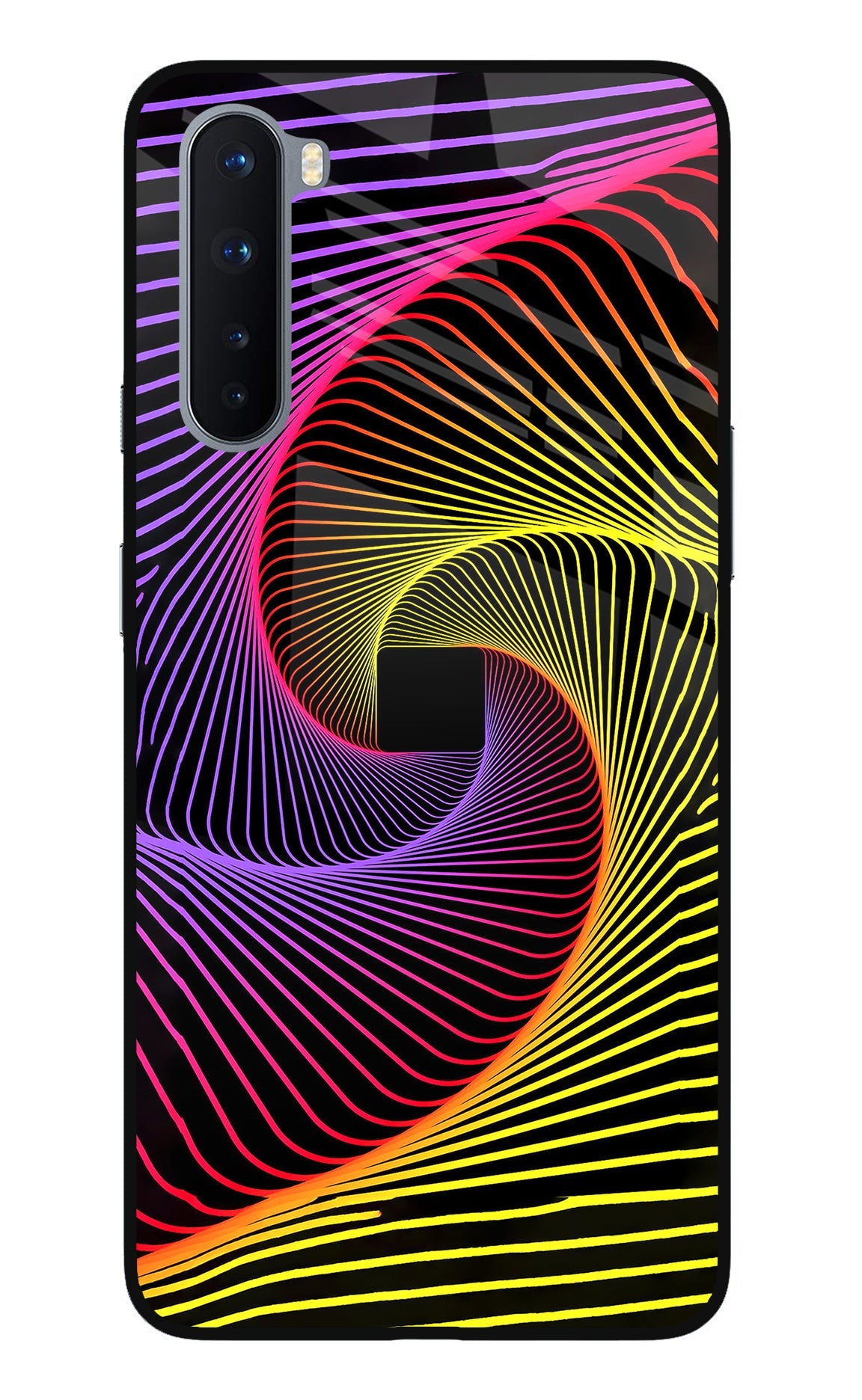 Colorful Strings Oneplus Nord Back Cover