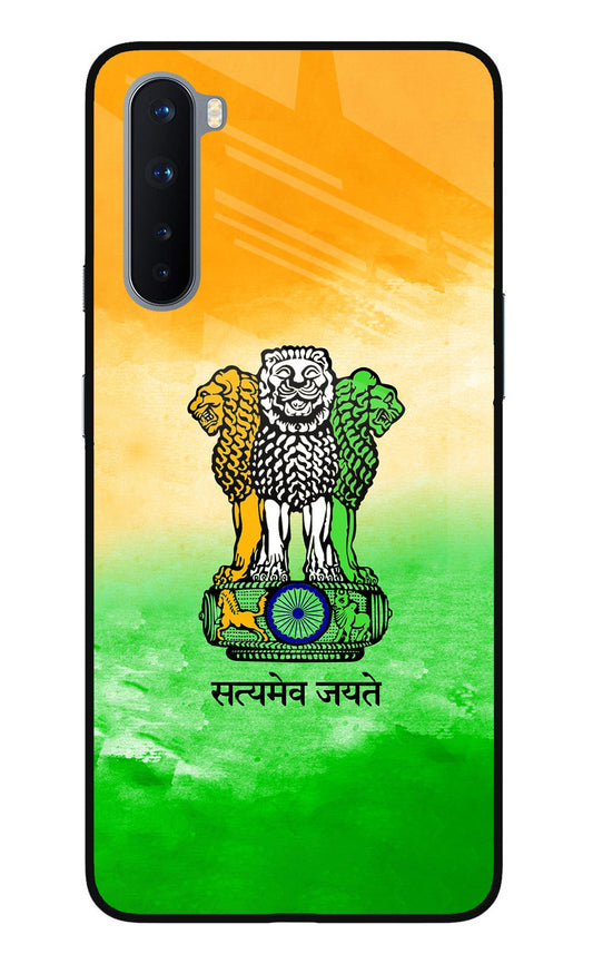 Satyamev Jayate Flag Oneplus Nord Glass Case