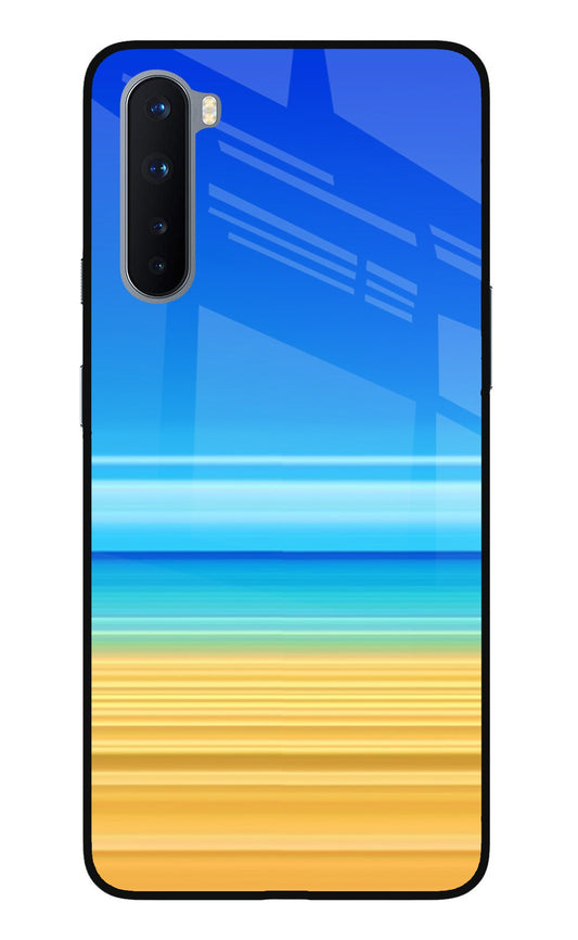 Beach Art Oneplus Nord Glass Case