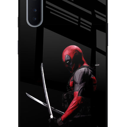 Deadpool Oneplus Nord Glass Case Back Cover by Casekaro
