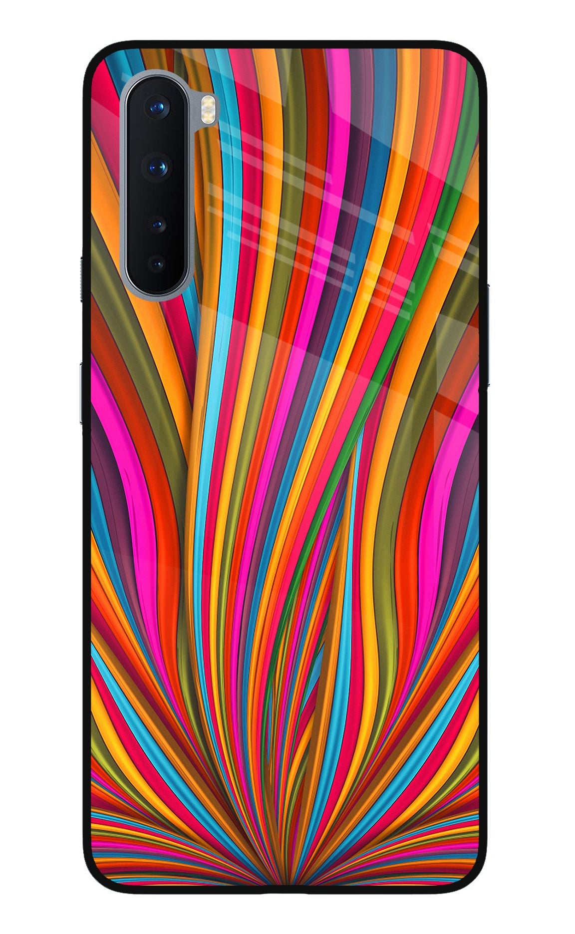 Trippy Wavy Oneplus Nord Back Cover