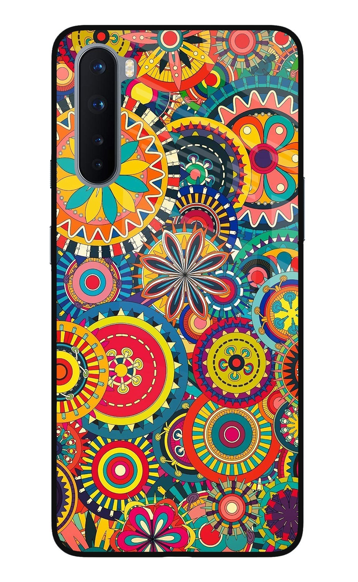 Gol Gol Art Oneplus Nord Glass Case