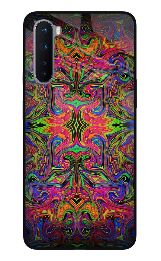 Psychedelic Art Oneplus Nord Glass Case