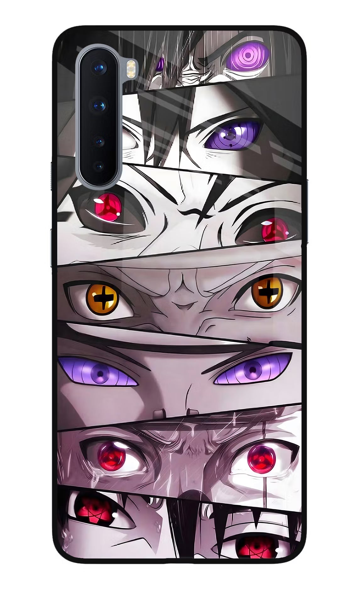 Naruto Anime Oneplus Nord Glass Case Back Cover by Casekaro
