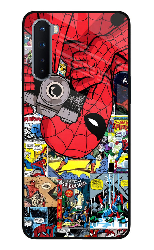 Spider Man Oneplus Nord Glass Case