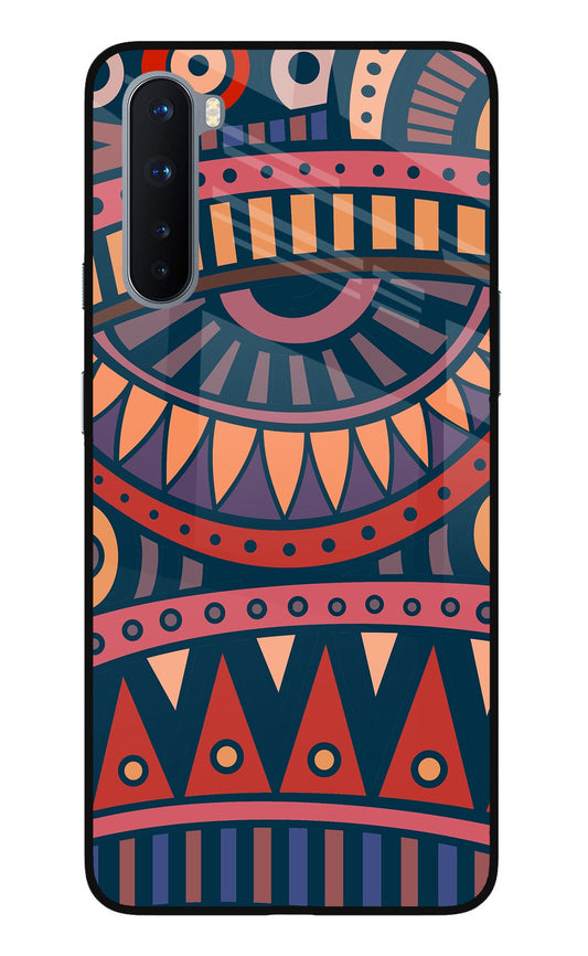 African Culture Design Oneplus Nord Glass Case