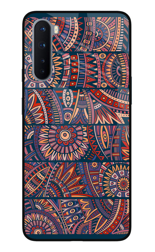 African Culture Design Oneplus Nord Glass Case