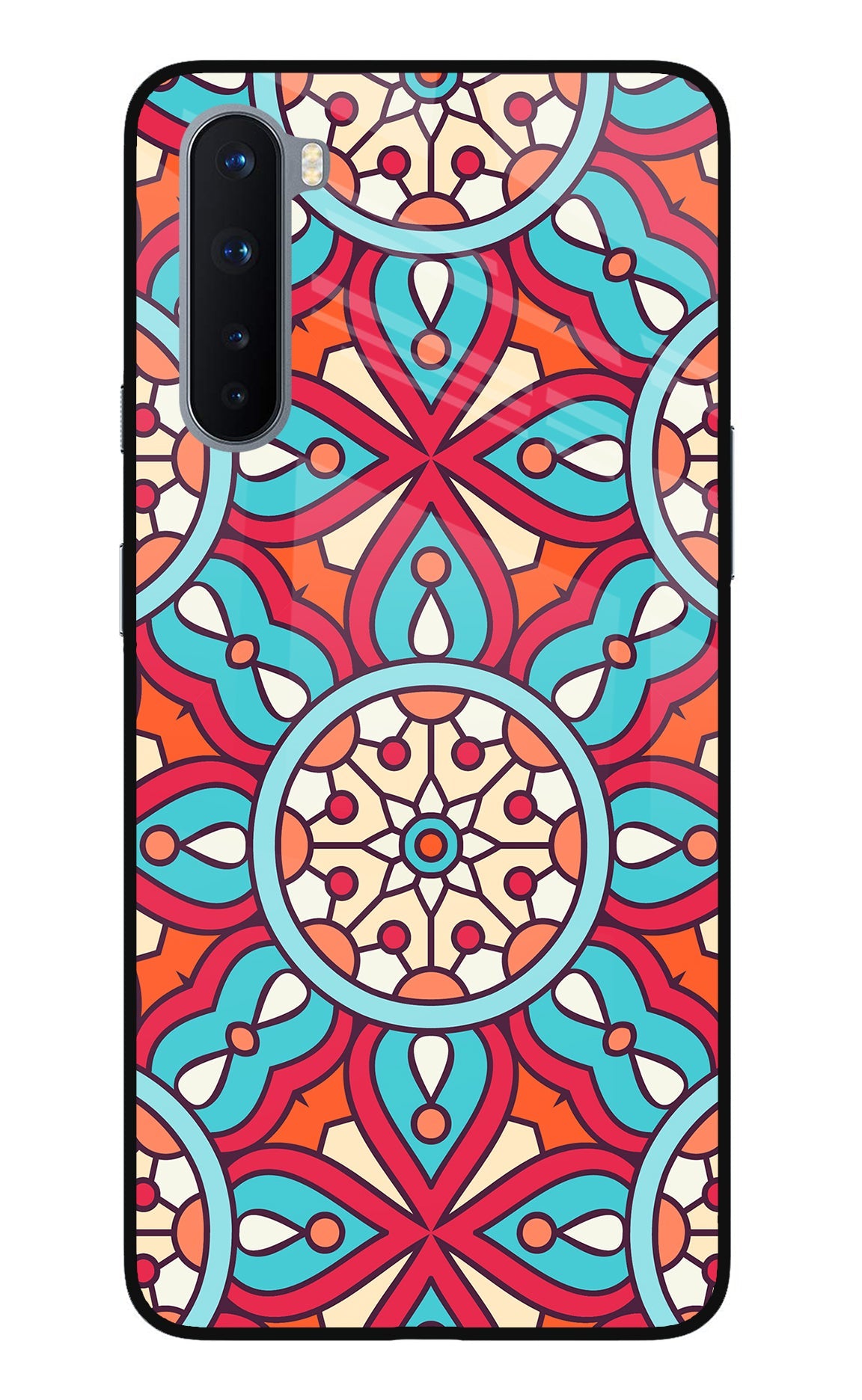 Mandala Geometric Oneplus Nord Glass Case