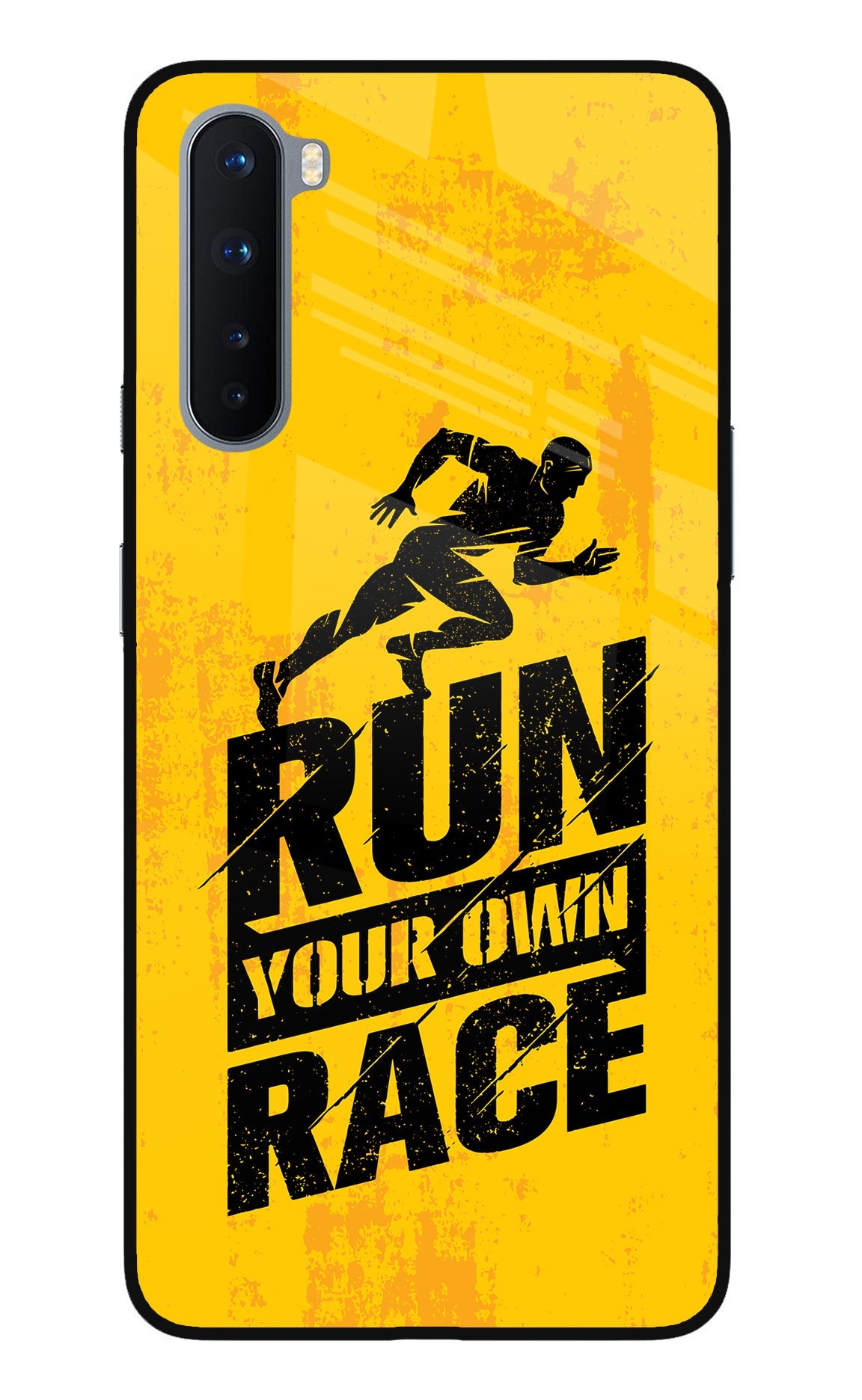 Run Your Own Race Oneplus Nord Glass Case