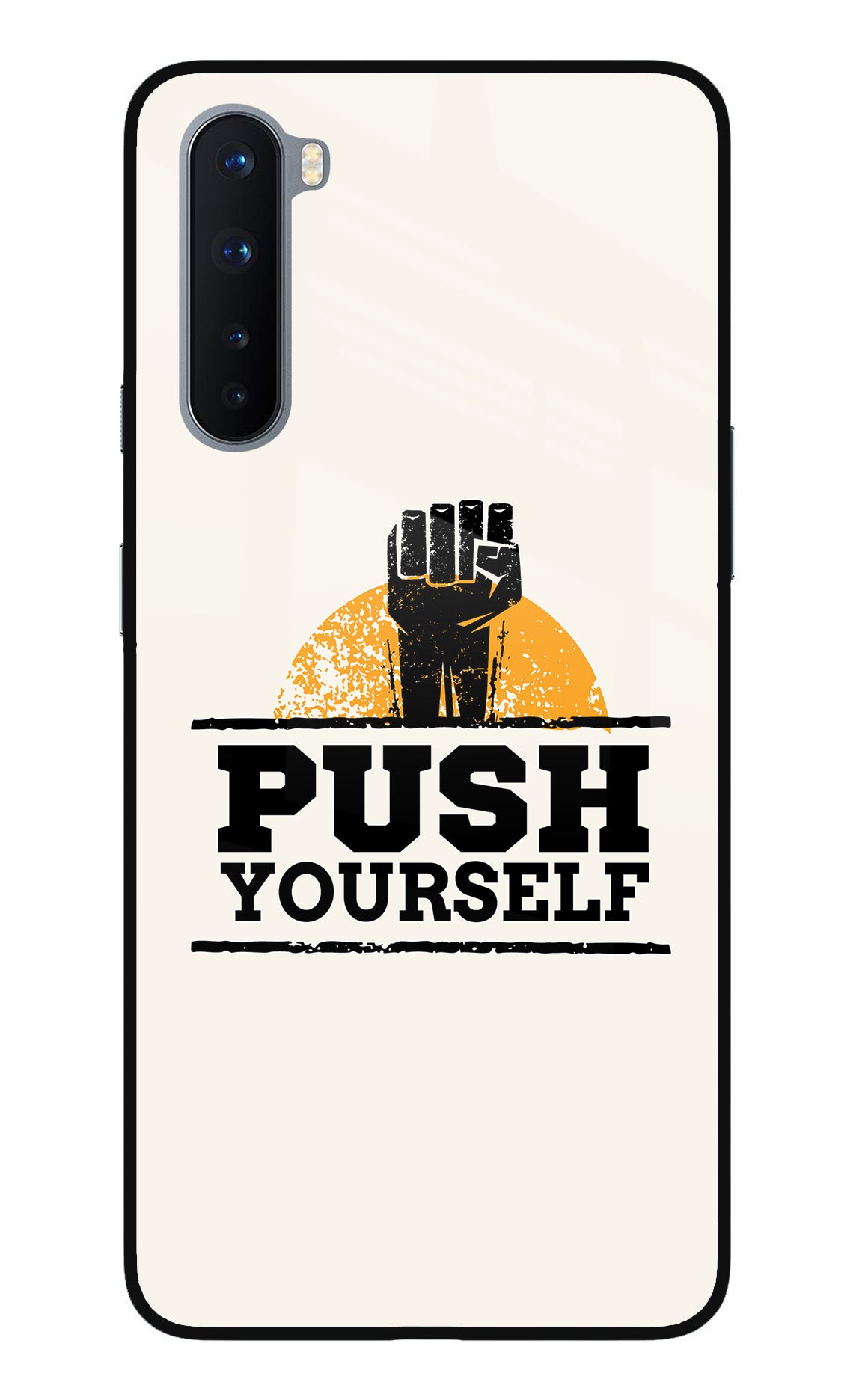 Push Yourself Oneplus Nord Back Cover