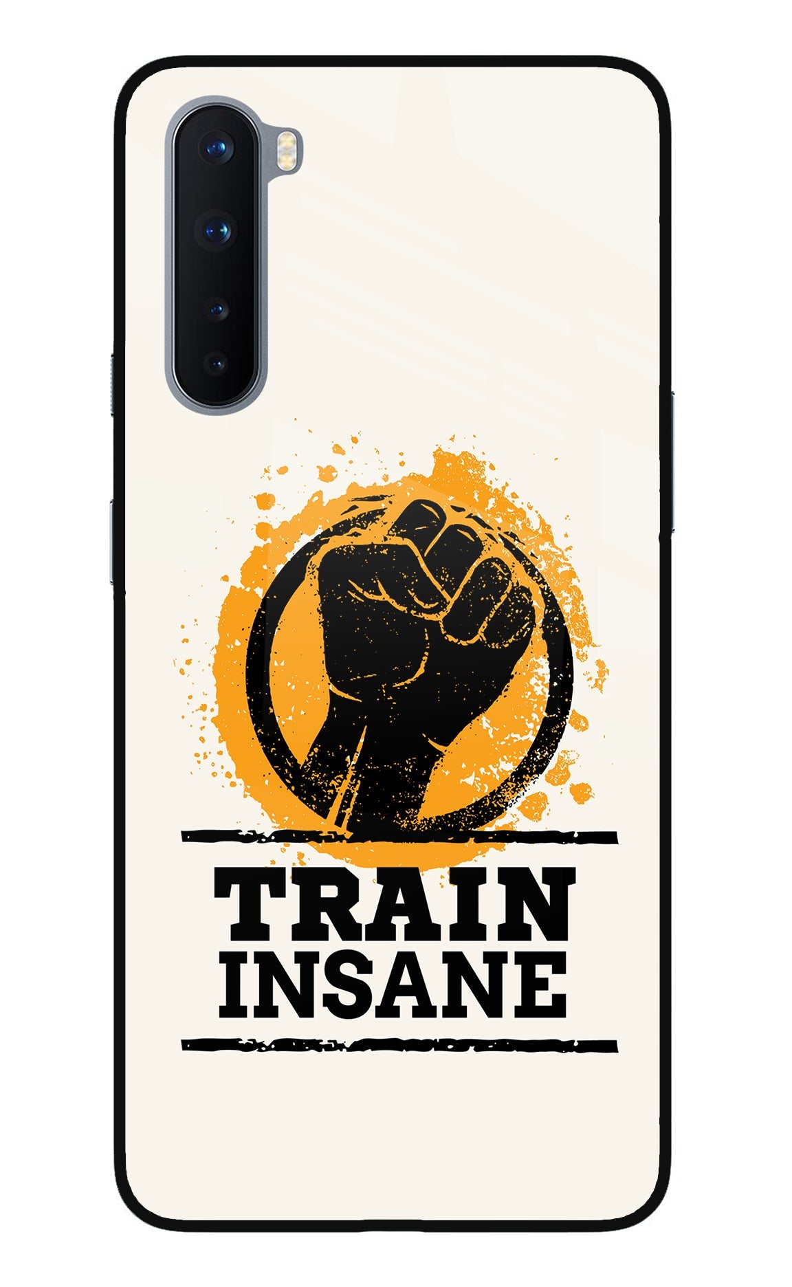 Train Insane Oneplus Nord Glass Case