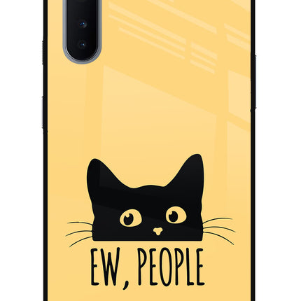 Ew People Catitude Oneplus Nord Glass Case