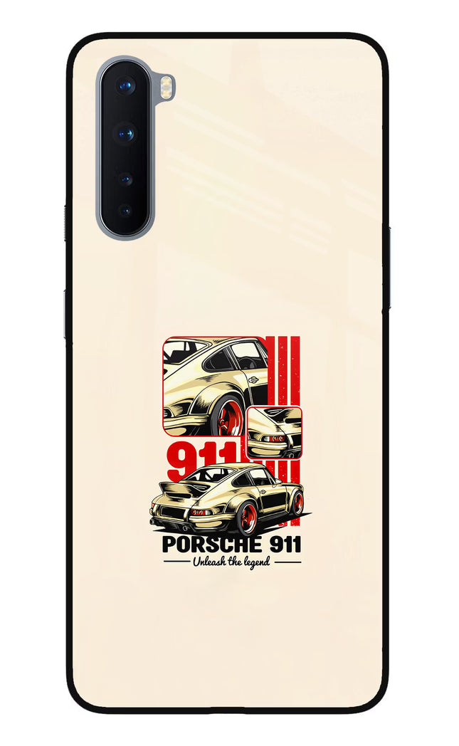 Classic Porsche 911 Oneplus Nord Glass Case