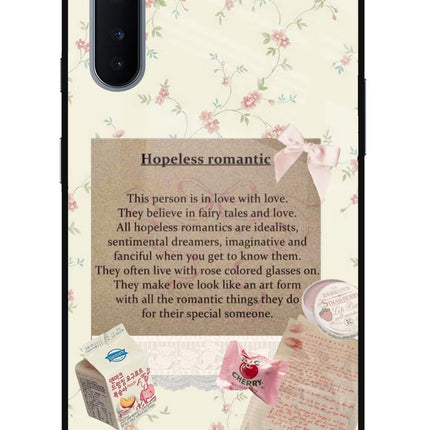 Hopeless Romantic Oneplus Nord Glass Case