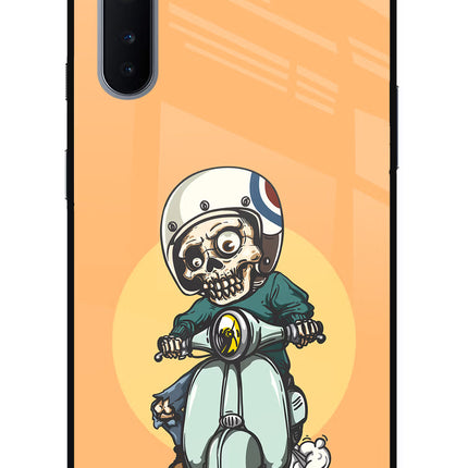 Undead Biker Oneplus Nord Glass Case