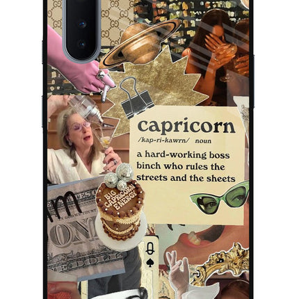 Capricorn Zodiac Oneplus Nord Glass Case