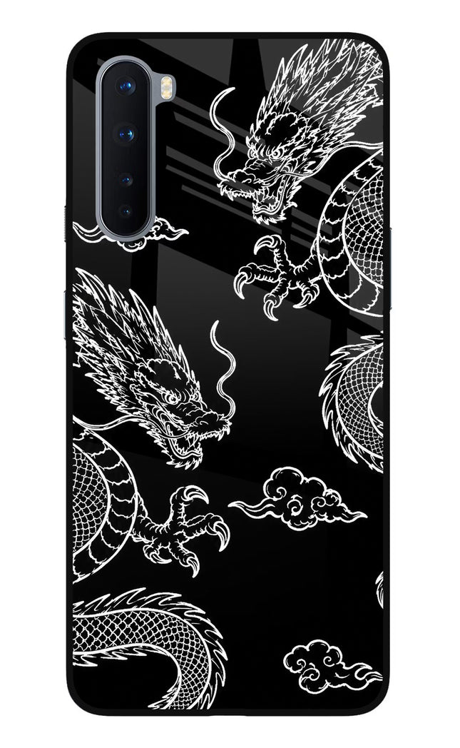 Twin Dragons Oneplus Nord Glass Case