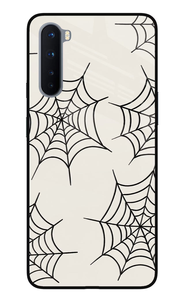 Spider Web Oneplus Nord Glass Case