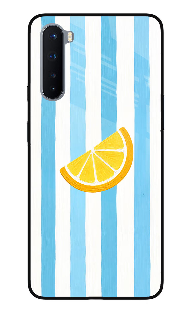 Summer Lemon Oneplus Nord Glass Case